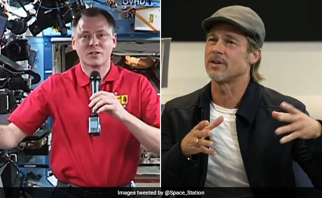 Brad Pitt asks NASA astronaut about Chandrayaan 2